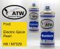 Preview: Ford, Electric Spice Pearl, H8 / M7329: 400ml Sprühdose + 400ml Klarlack - Set, von ATW Autoteile West.